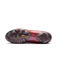 Nike Tiempo Maestro Elite LV8 Gras Voetbalschoenen (FG) Zwart Oranje Paars