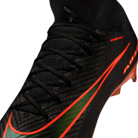 Nike Zoom Mercurial Superfly 10 LV8 Elite Gras Football Boots (FG) Black Orange Multicolor