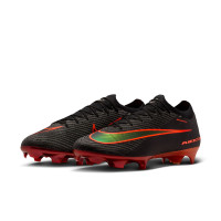 Nike Zoom Mercurial Vapor 16 LV8 Elite Gras Voetbalschoenen (FG) Zwart Oranje Multicolor