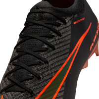 Nike Zoom Mercurial Vapor 16 LV8 Elite Gras Voetbalschoenen (FG) Zwart Oranje Multicolor