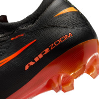 Nike Zoom Mercurial Vapor 16 LV8 Elite Gras Voetbalschoenen (FG) Zwart Oranje Multicolor