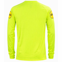 Nike KNVB Scheidsrechtersshirt 2026-2028 Lange Mouwen Neongeel Zwart