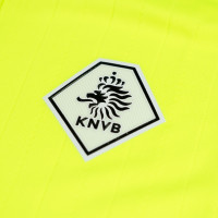 Nike KNVB Scheidsrechterstenue 2026-2028 Lange Mouwen Neon Geel Zwart
