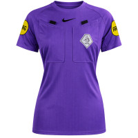 Nike KNVB Scheidsrechtersshirt 2026-2028 Dames Paars Zwart