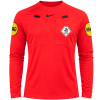 Nike KNVB Scheidsrechterstenue 2026-2028 Lange Mouwen Felrood Zwart