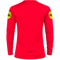Nike KNVB Scheidsrechtersshirt 2026-2028 Lange Mouwen Felrood Zwart