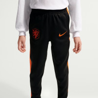 Nike Dutch Team Strike Full-Zip Tracksuit 2026-2028 Toddlers Black Bright Orange