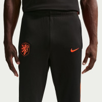 Nike Dutch Team Strike Full-Zip Tracksuit 2026-2028 Black Bright Orange