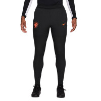 Nike Nederlands Elftal Strike Elite Trainingspak 1/4-Zip 2026-2028 Zwart Feloranje