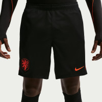 Nike Nederlands Elftal Strike Trainingsbroekje 2026-2028 Zwart Feloranje