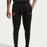 Nike Nederlands Elftal Strike Trainingspak 1/4-Zip 2026-2028 Zwart Feloranje