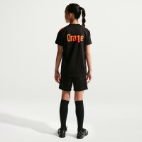 Nike Dutch Team Strike Training Shirt 2026-2028 Kids Black Bright Orange