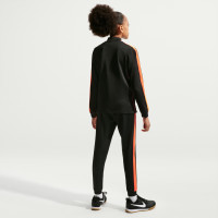 Nike Nederlands Elftal Strike Trainingspak Full-Zip 2026-2028 Kids Zwart Feloranje