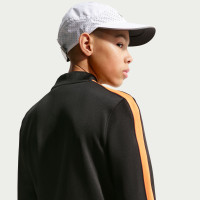 Nike Nederlands Elftal Strike Trainingspak Full-Zip 2026-2028 Kids Zwart Feloranje