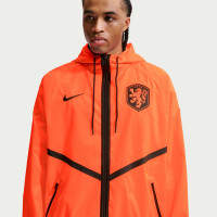 Nike Netherlands Anthem Training Jacket 2026-2028 Orange Black