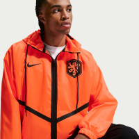 Nike Netherlands Anthem Training Jacket 2026-2028 Orange Black