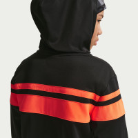 Nike Nederland Trainingspak Full-Zip 2026-2028 Kids Zwart Feloranje