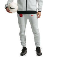 Nike Netherlands Tech Fleece Sweat Pants 2026-2028 Light Grey Black Orange