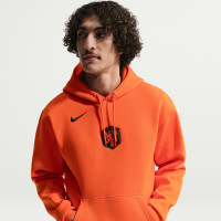 Nike Netherlands Club Sportswear Hooded Tracksuit 2026-2028 Bright Orange Black