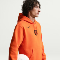 Nike Netherlands Club Sportswear Hooded Tracksuit 2026-2028 Bright Orange Black