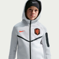 Nike Netherlands Tech Fleece Vest 2026-2028 Kids Light Grey Black Orange