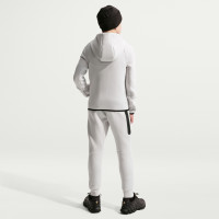 Nike Netherlands Tech Fleece Sweat Pants 2026-2028 Kids Light Grey Black Orange