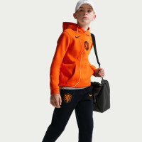 Nike Netherlands Club Sportswear Hooded Tracksuit 2026-2028 Kids Bright Orange Black