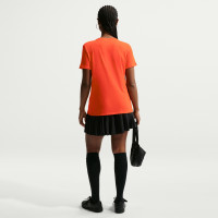 Nike Netherlands Crest T-Shirt 2026-2028 Women's Bright Orange Black