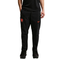 Nike Netherlands Tech Woven Tracksuit 2026-2028 Black Bright Orange