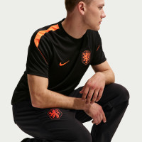 Nike Netherlands Tech Woven Training pants 2026-2028 Black Bright Orange