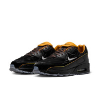 Nike Sneakers Air Max 90 Mercurial Black Orange Brown Silver Grey