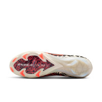 Nike Zoom Mercurial Elite Vapor 16 Gras Voetbalschoenen (FG) Bordeauxrood Zilver Oranje