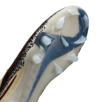 Nike Phantom 6 Elite Low Gras Football Boots (FG) Off White Burgundy Red