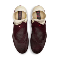 Nike Phantom 6 Elite High Gras Football Boots (FG) Off White Burgundy Red