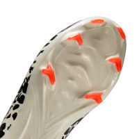 Nike Zoom Mercurial Pro Vapor 16 Gras Voetbalschoenen (FG) Kids Bordeauxrood Zilver Oranje