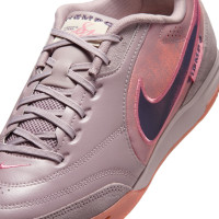 Nike Tiempo Straatvoetbalschoenen Streetgato Lichtpaars Paars Roze