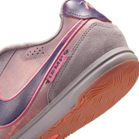Nike Tiempo Straatvoetbalschoenen Streetgato Lichtpaars Paars Roze