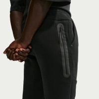 Nike Tech Fleece Sweat Pants Black Bright Red