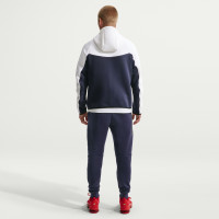 Nike Tech Fleece Joggingbroek Donkerblauw Felrood