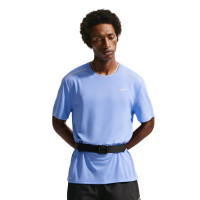 Nike UV Miler Training Shirt Blue Silver