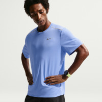 Nike UV Miler Training Shirt Blue Silver