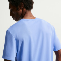 Nike UV Miler Training Shirt Blue Silver