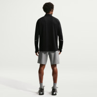 Nike UV Miler Trainingstrui 1/4-Zip Zwart Zilver