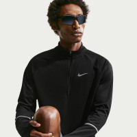 Nike UV Miler Trainingspak 1/4-Zip Zwart Zilver