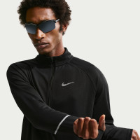 Nike UV Miler Trainingspak 1/4-Zip Zwart Zilver