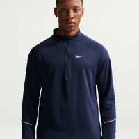 Nike UV Miler Trainingspak 1/4-Zip Donkerblauw Zilver