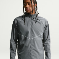 Nike Miler Repel UV Stride Tracksuit Dark Grey Silver