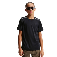 Nike Trainingsset Miler Kids Zwart Zilver