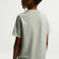 Nike Trainingsset Miler Kids Grijsgroen Grijs