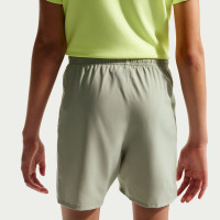 Nike Training Short Miler Kids Grey Green Grey Silver